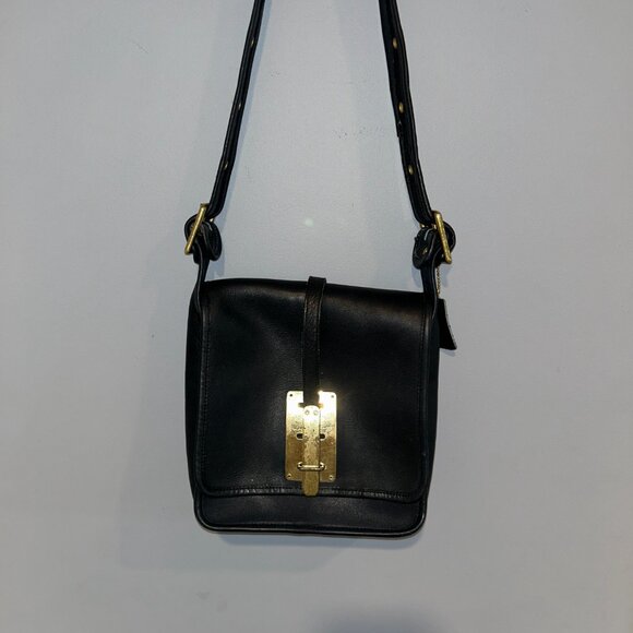 Coach Italian Legacy Collection Shoulder Bag, Navy, Vintage - Picture 4 of 9